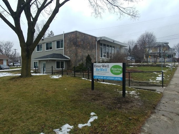 Front of Hear Well Be Well hearing clinic in Wellesley, Ontario