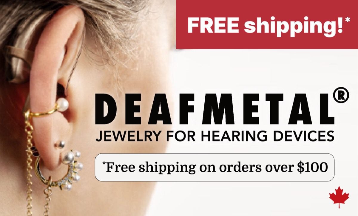 Deafmetal Hearing aid Jewellery